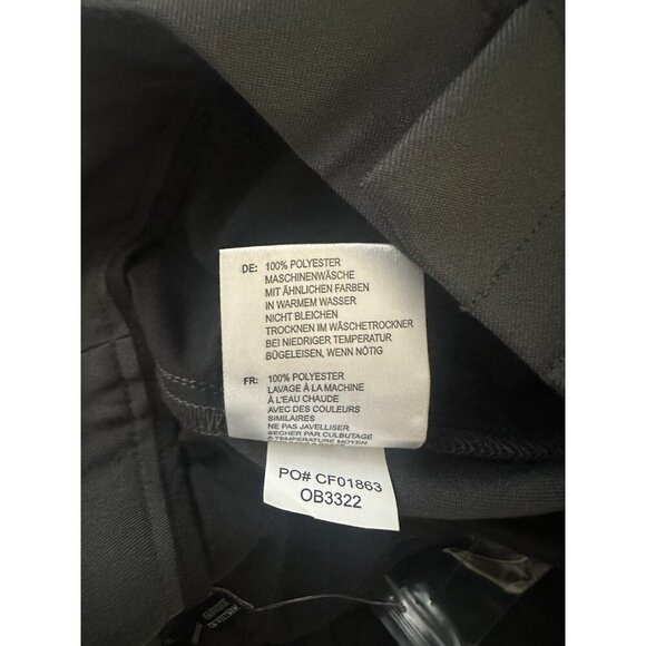 Oobe Womens Size 00/29 Pelham Straight Pants OB3322 In Charcoal Work NWOT - Picture 8 of 10